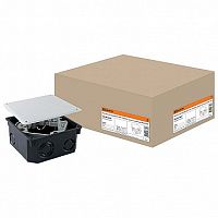 Распаячная коробка СП 110х110х50мм²  крышка, клеммы ик, IP20 |  код. SQ1402-0016 |  TDM